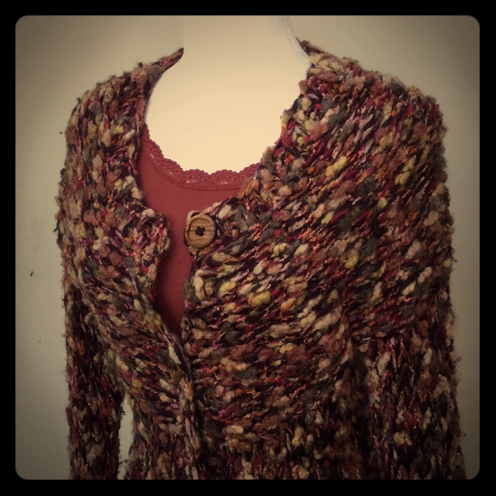HWR Anthropology wool cardigan